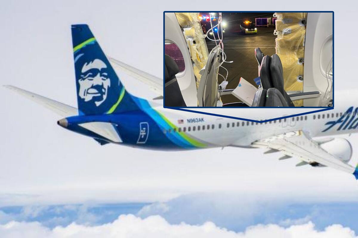 Cae ventana de avión con pasajeros en EU durante pleno vuelo; piloto logra aterrizar