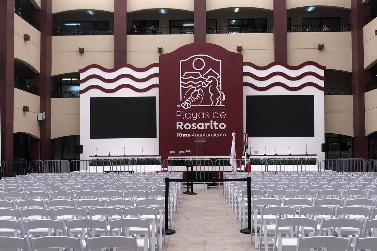 Todo listo para toma de protesta de la nueva presidenta municipal de Rosarito