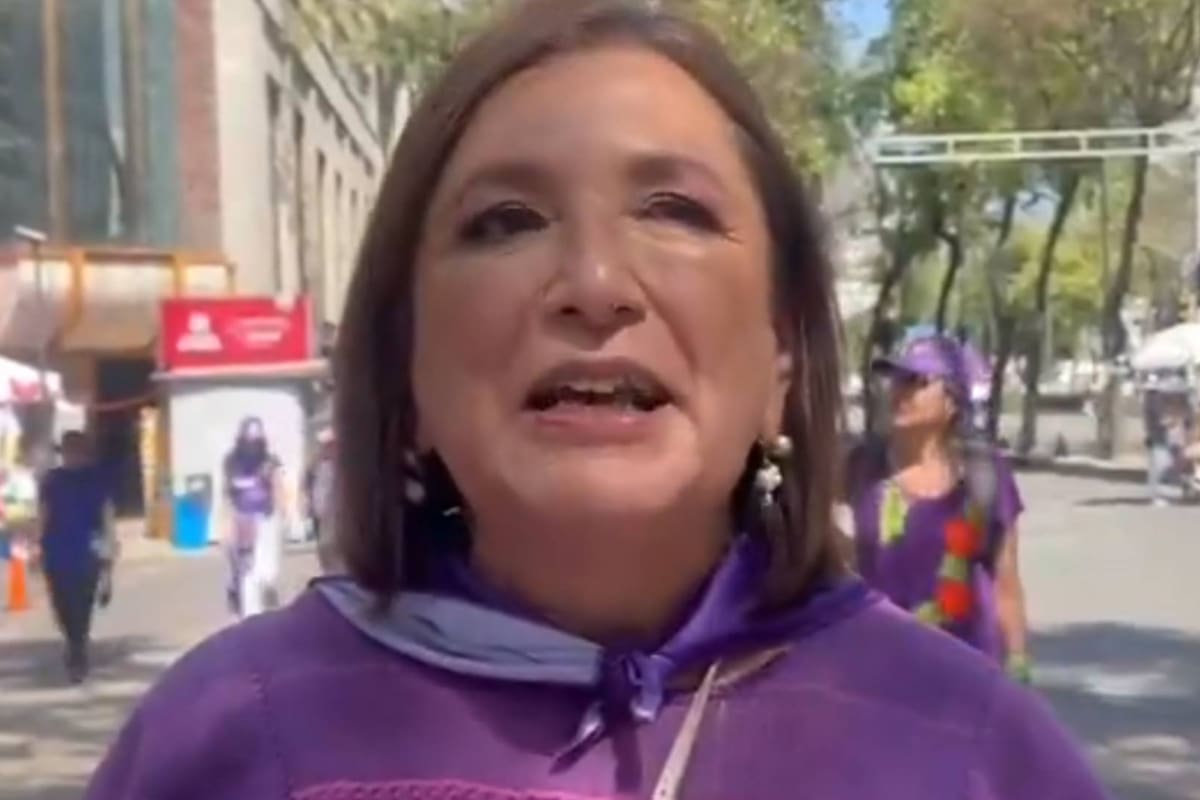“No llegamos todas y ella lo sabe”: Xóchitl Gálvez a Sheinbaum
