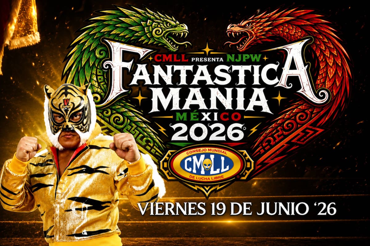 Tiger Mask IV se despide de México: la leyenda japonesa tendrá su última lucha en Arena México durante FantasticaMania México 2026