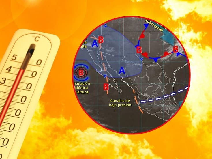 SMN alerta por calor de hasta 45 grados en México: lluvias fuertes, vientos peligrosos y riesgo de inundaciones este 24 de marzo