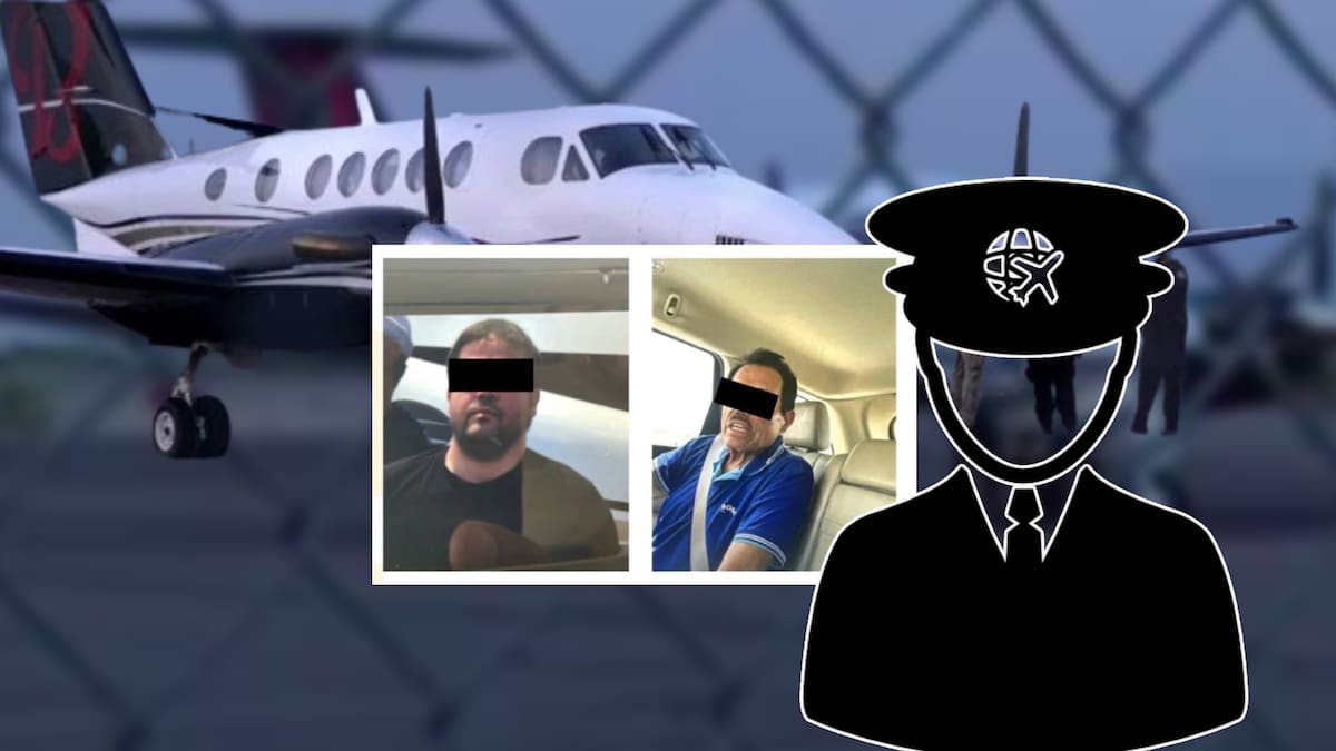 El piloto de la avioneta donde El Mayo y el hijo de El Chapo fueron detenidos es identificado como un ciudadano estadounidense de nombre Larry Parker.