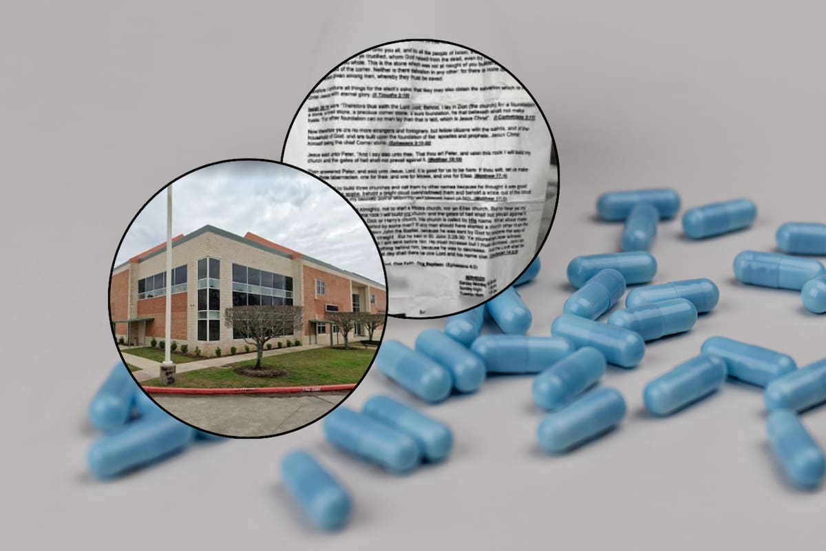 2 empleados de una biblioteca de Texas fueron hospitalizados luego de recibir un folleto rosado, contaminado con fentanilo