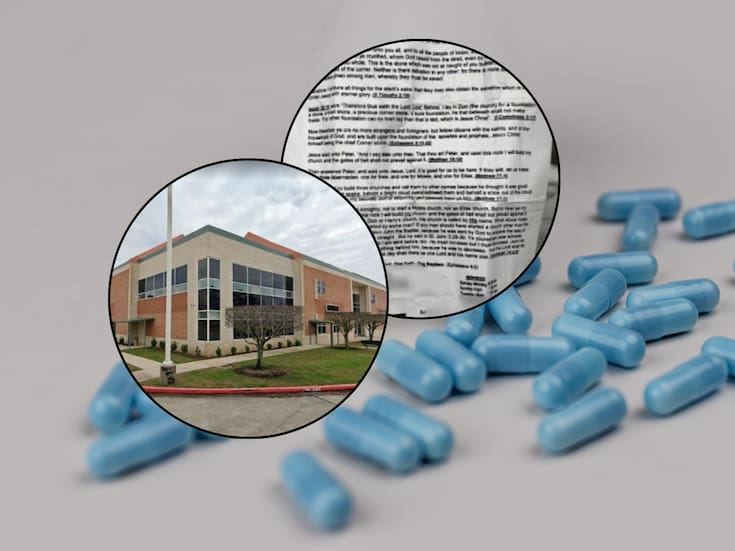 2 empleados de una biblioteca de Texas fueron hospitalizados luego de recibir un folleto rosado, contaminado con fentanilo