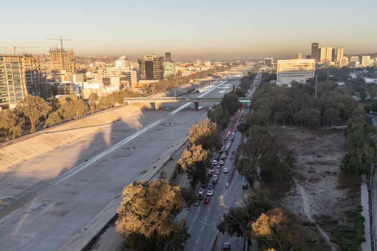 Así se encuentra el cruce fronterizo esta mañana