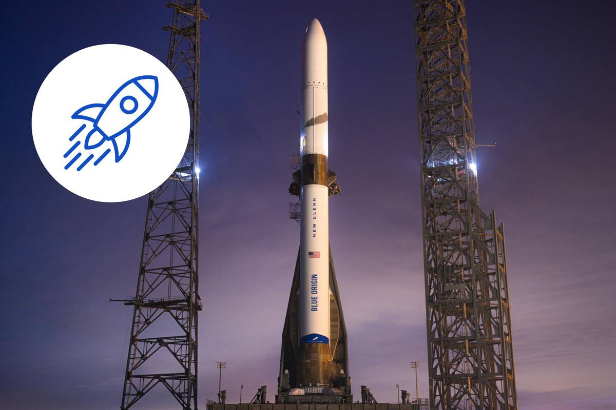 Blue Origin cambia el lanzamiento de su nuevo cohete New Glenn en Florida para el 13 de enero