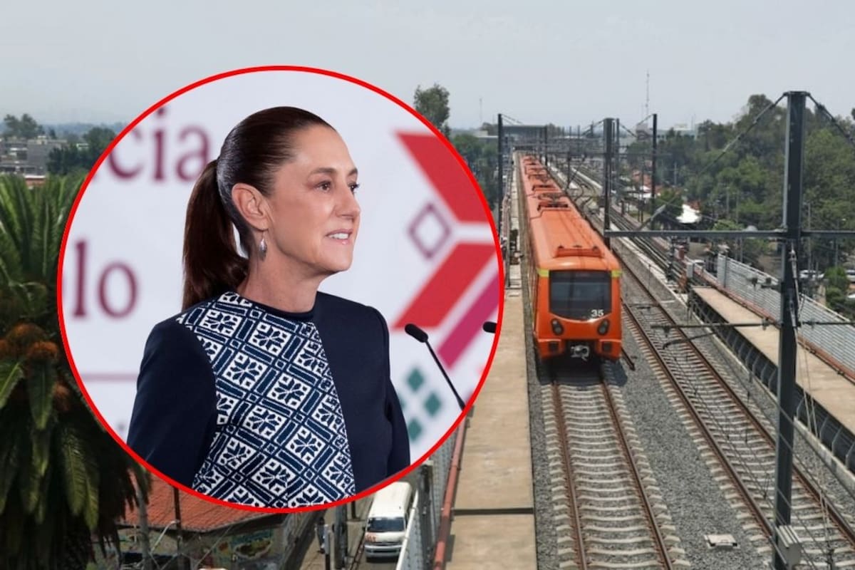 Sheinbaum cancela supervisión de la Línea 12 del Metro en CDMX tras reportar gripa, tos y fiebre