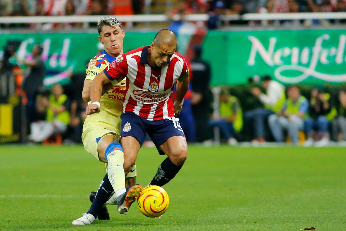 Calderón ha disputado 48 encuentros oficiales con el América. EFE/Francisco Guasco