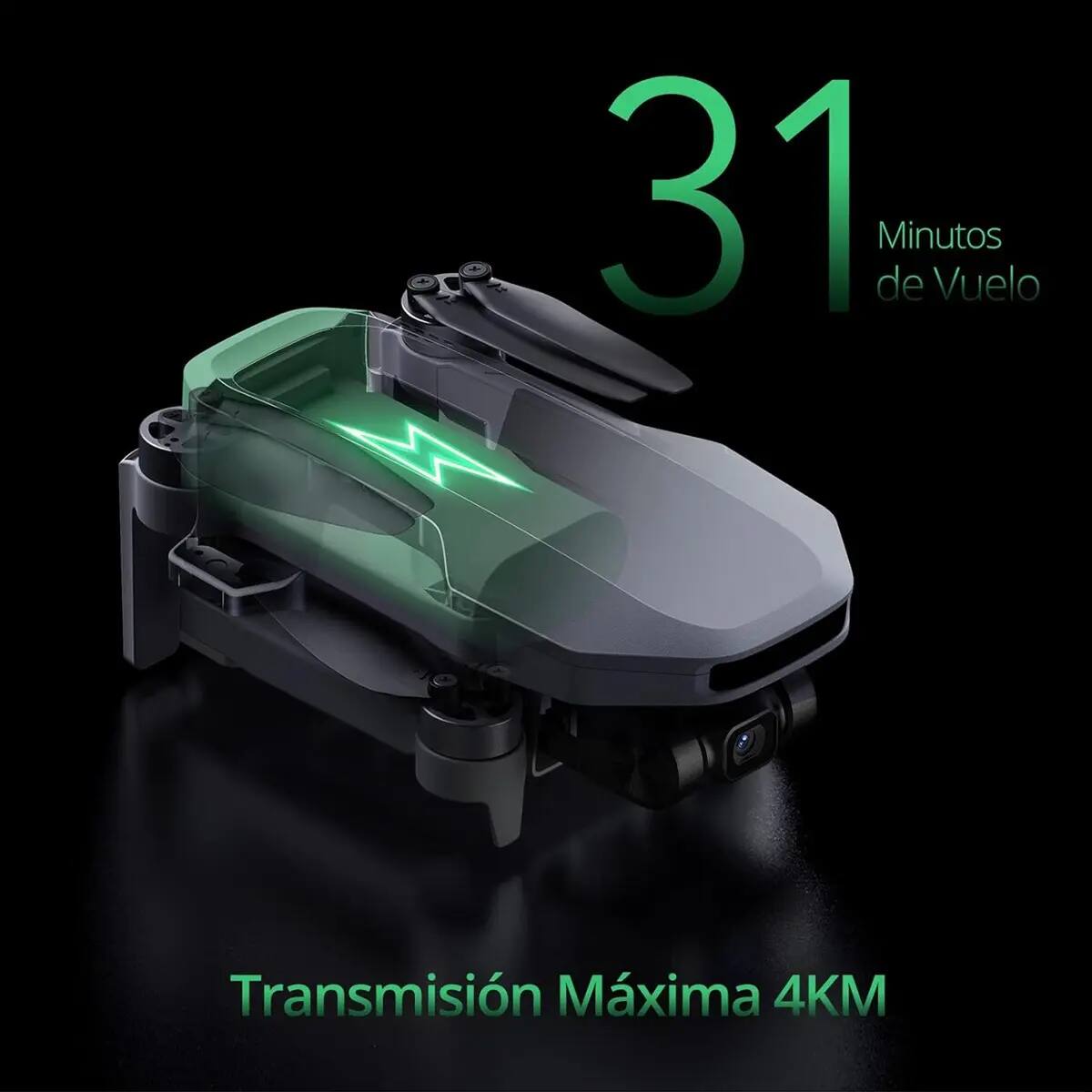 Dron compacto Potensic Atom SE (Gris) | Mercado Libre