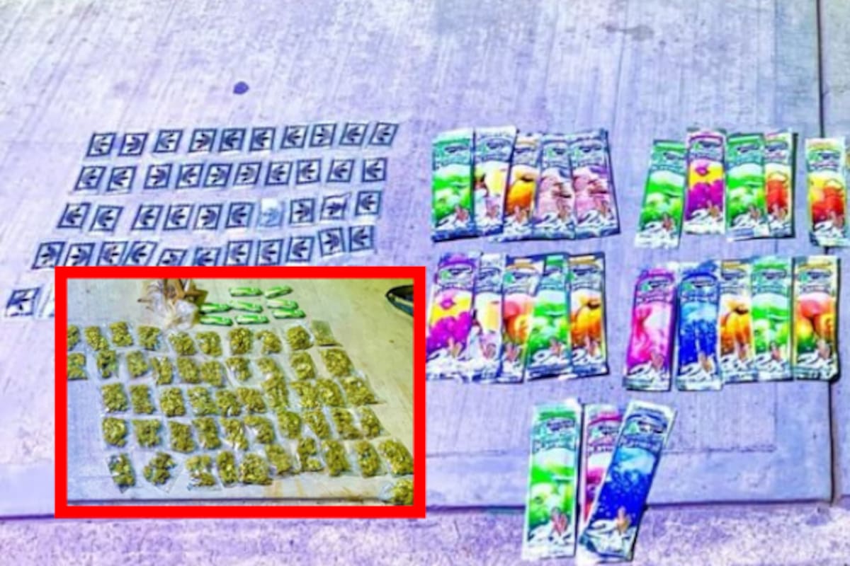 Grupo Interinstitucional asegura dosis de drogas y ponchallantas en Escuinapa