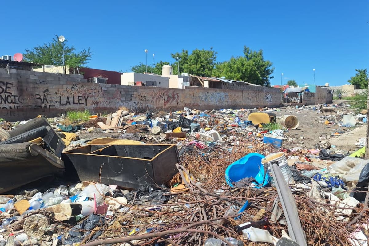 Vecinos de Tierra Nueva denuncian basureros clandestinos que acumulan residuos desde hace más de 10 años en Hermosillo