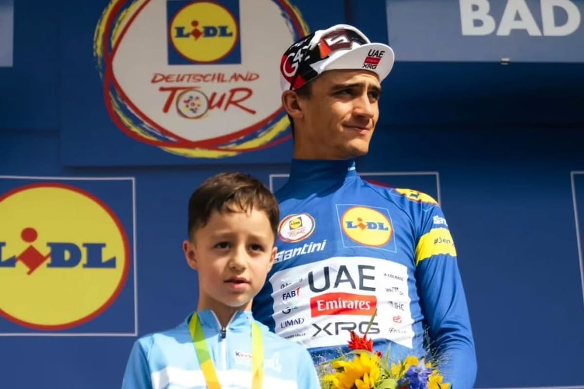 Isaac del Toro queda a un paso del título: recupera el liderato del Tour de Alemania con ataque en la etapa reina