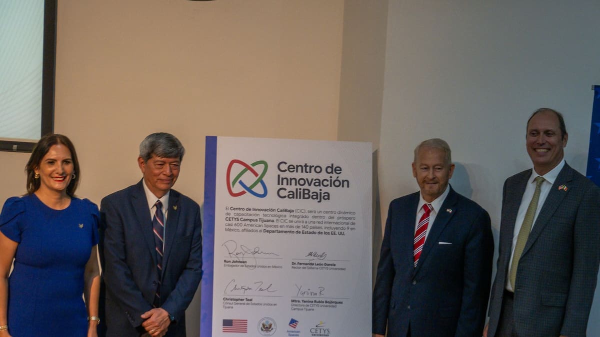 Inauguran en CETYS Tijuana el Centro de Innovación CaliBaja para impulsar la educación tecnológica en la frontera