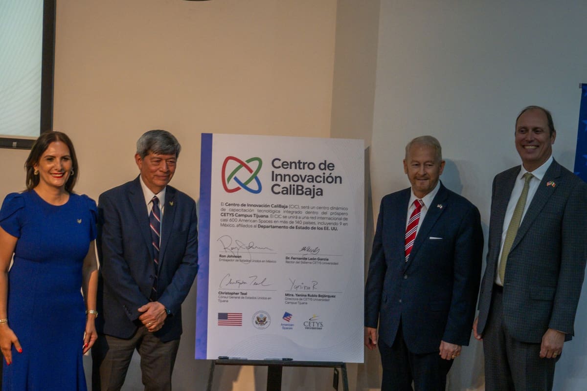 Inauguran en CETYS Tijuana el Centro de Innovación CaliBaja para impulsar la educación tecnológica en la frontera