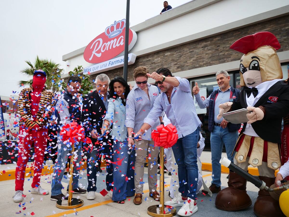 Inauguración de la nueva sucursal de Farmacias Roma en Brisas del Mar.