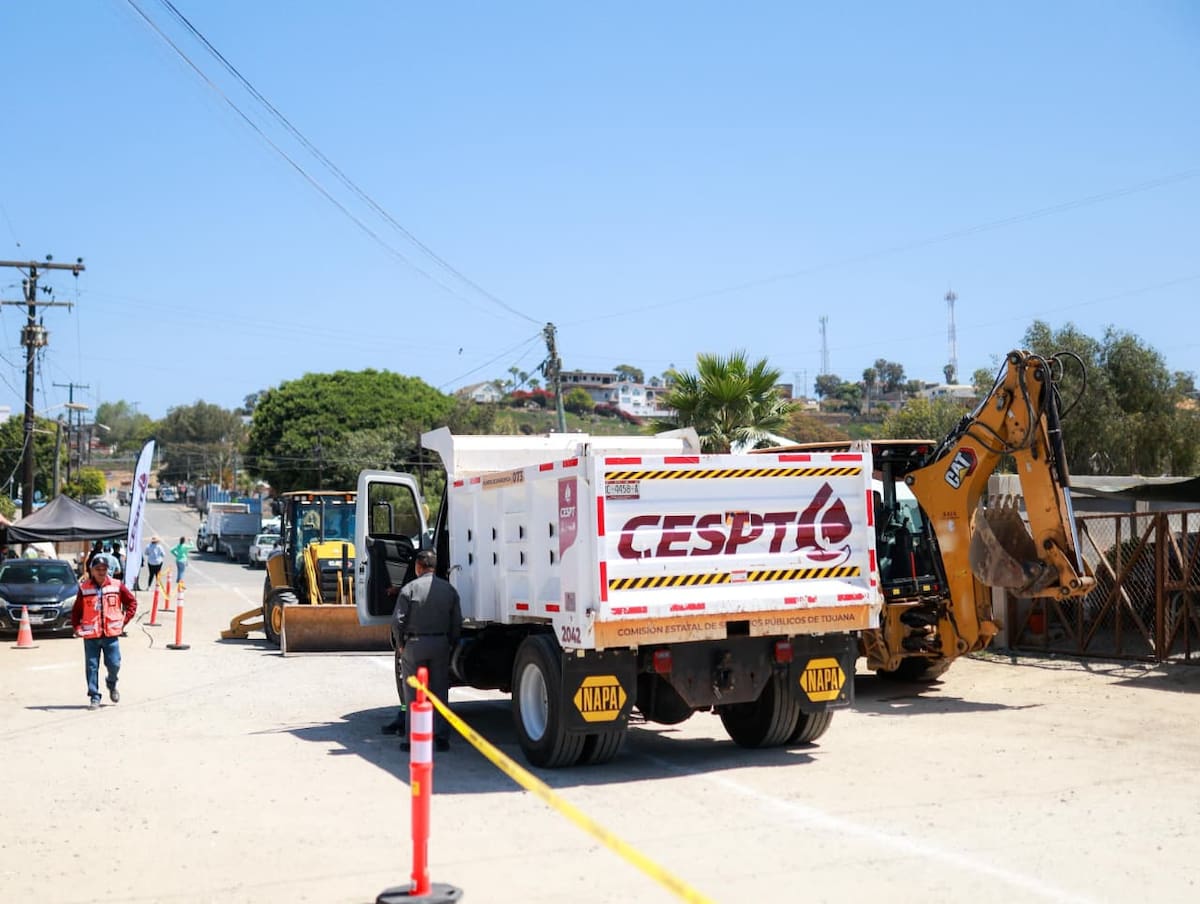 La obra incluye red sanitaria y beneficiará a más de 7 mil habitantes; también se anunció una futura planta desaladora. Foto: Cortesía