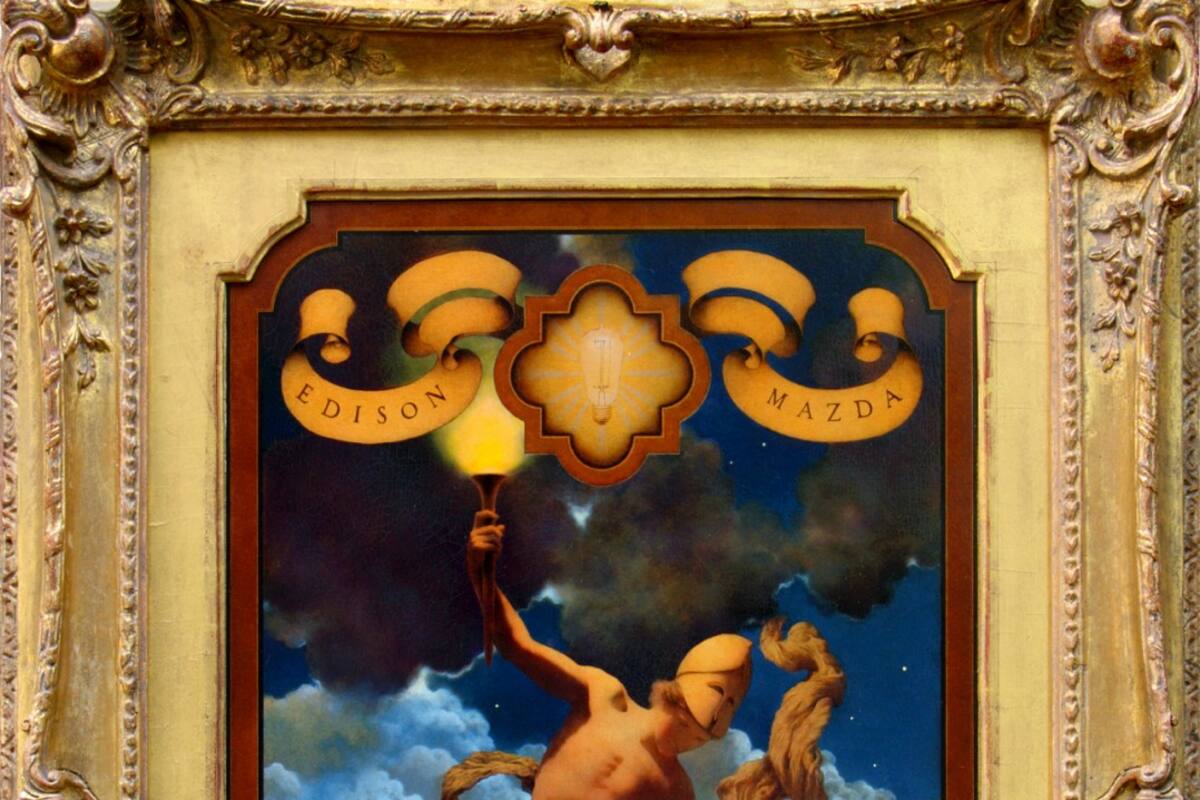 Prometeo y el milagro de la luz eléctrica: La visión de Maxfield Parrish