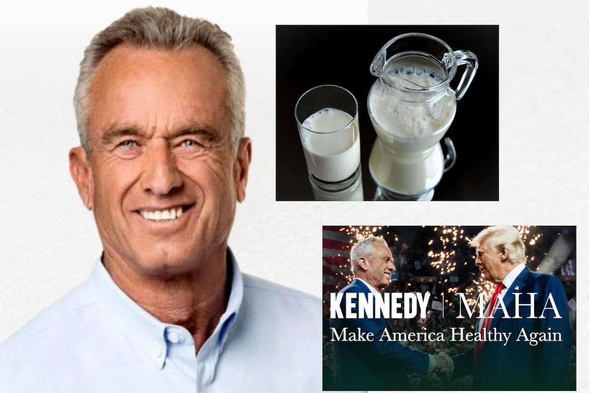 Robert Kennedy Jr. quiere hacer que la leche entera sea ‘grande otra vez’ en Estados Unidos