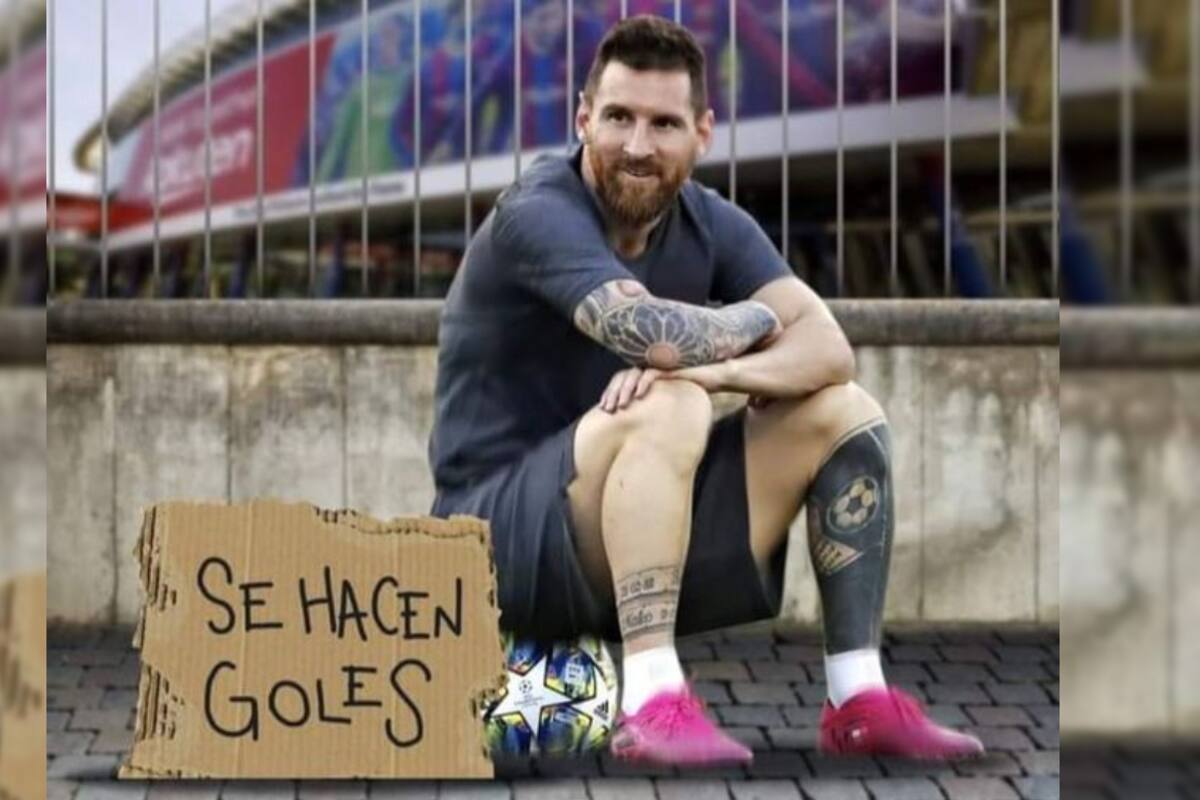 MEMES: Lo mejor de Messi "desempleado"