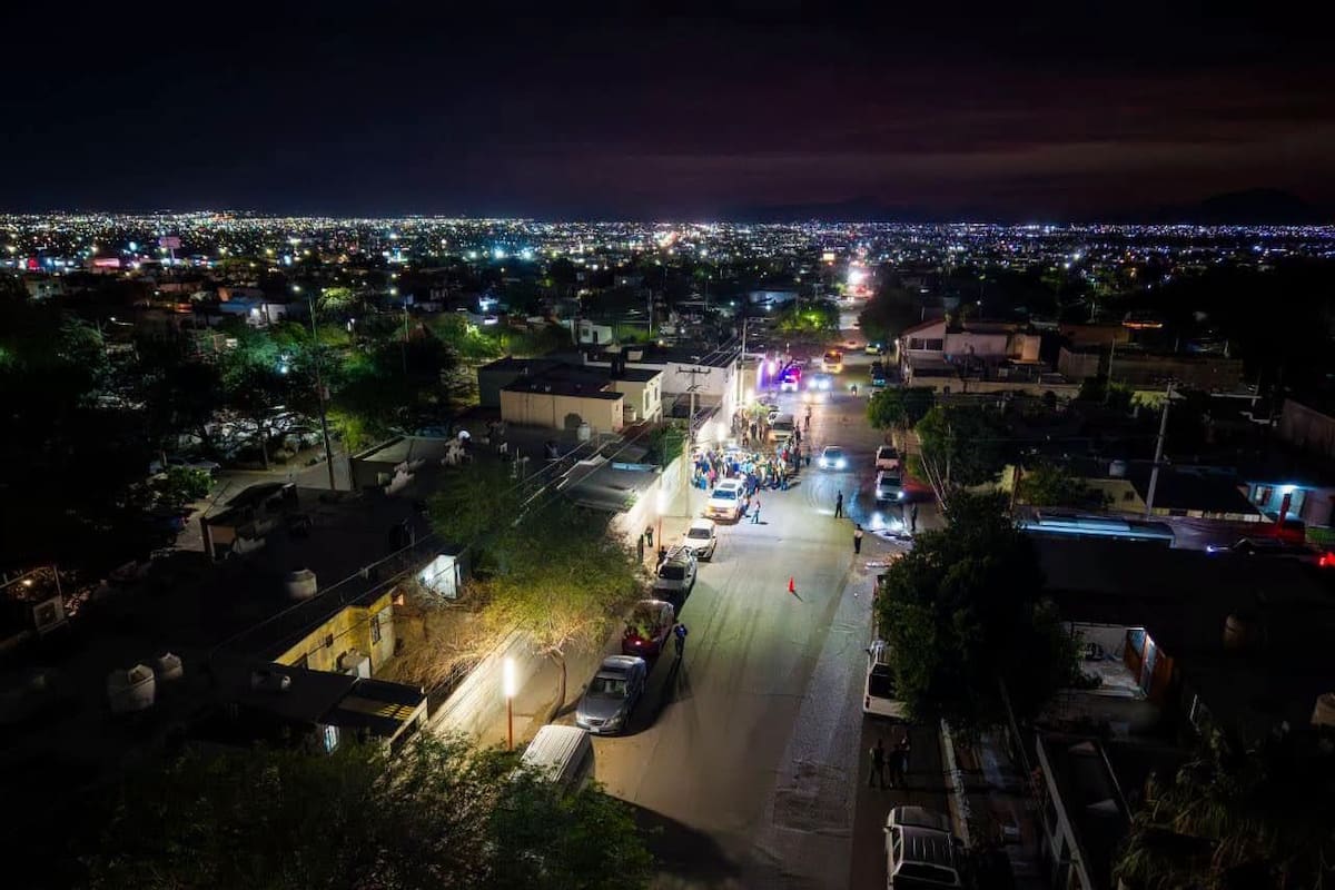Colonia Los Ángeles estrena corredor Camina Segura con botón de pánico y cámara conectada a la Policía de Hermosillo
