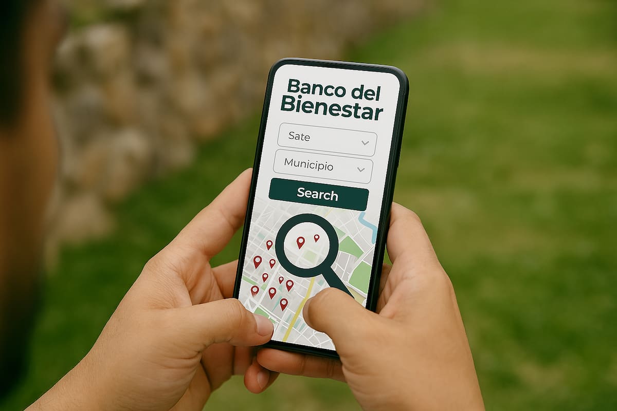 ¿Cómo encontrar mi sucursal del Banco del bienestar más cercana?