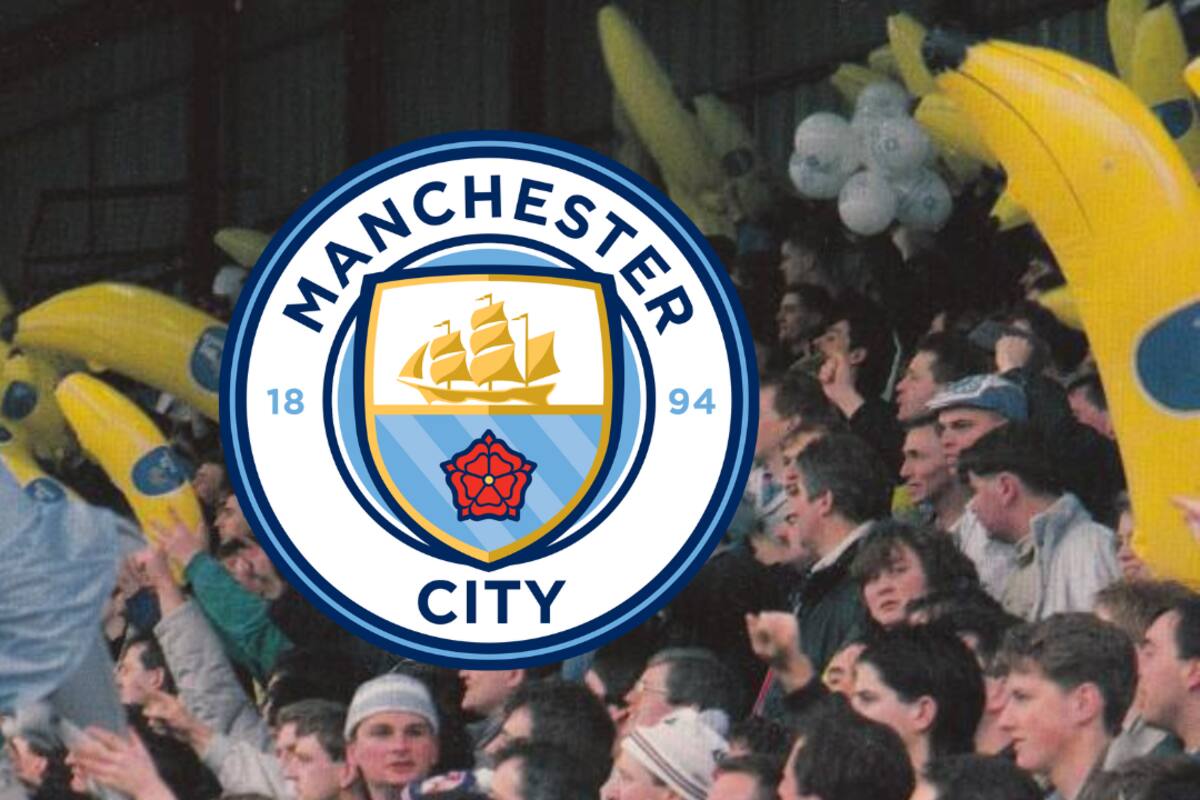 El mensaje detrás de las bananas inflables del Manchester City: La razón por la que los hinchas del Manchester City celebran con bananas