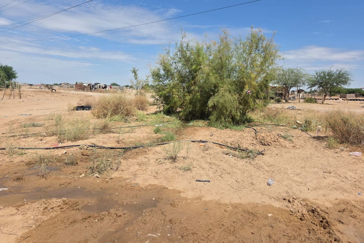 Vecinos vuelven a conectarse ilegalmente a la red de agua en SLRC; aseguran que lo hacen por necesidad