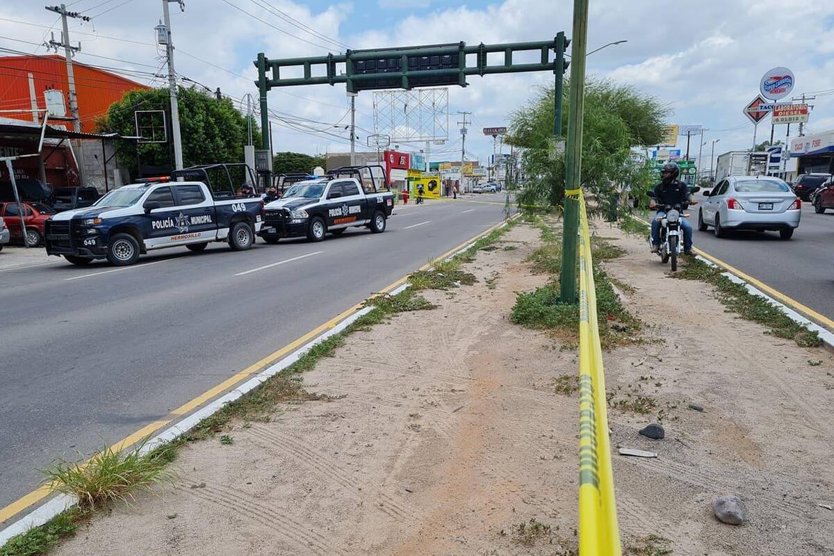 Homicidios en Hermosillo: Asesinan a hombre sobre el Periférico Sur