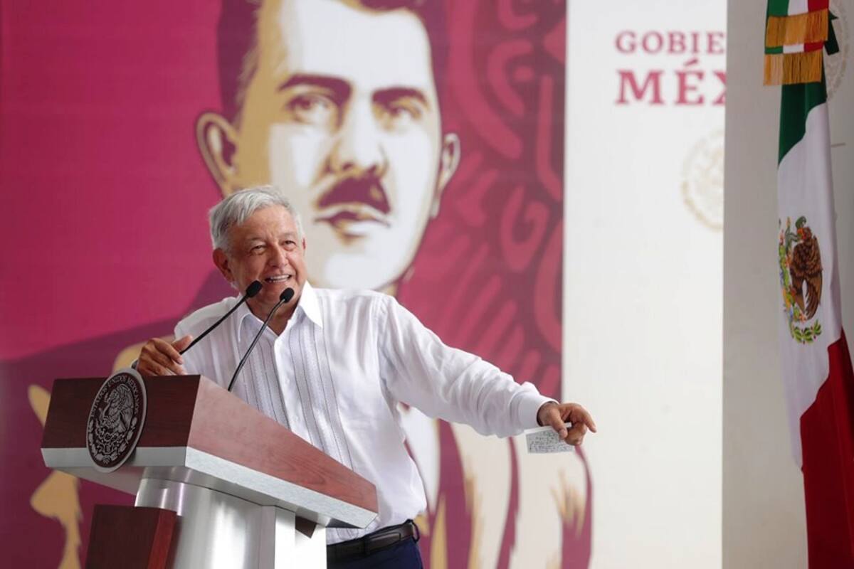 AMLO inaugura obras de refinería Dos Bocas