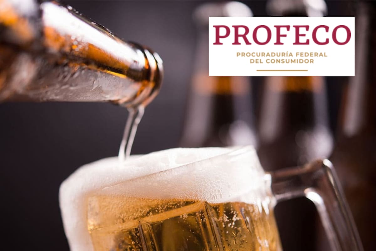 Estas son las cervezas con más azúcar, según PROFECO