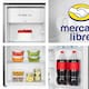 El frigobar Hisense de 3.3 pies cúbicos que Mercado Libre vende en 3,000 pesos y tiene un diseño compacto para el hogar y la oficina