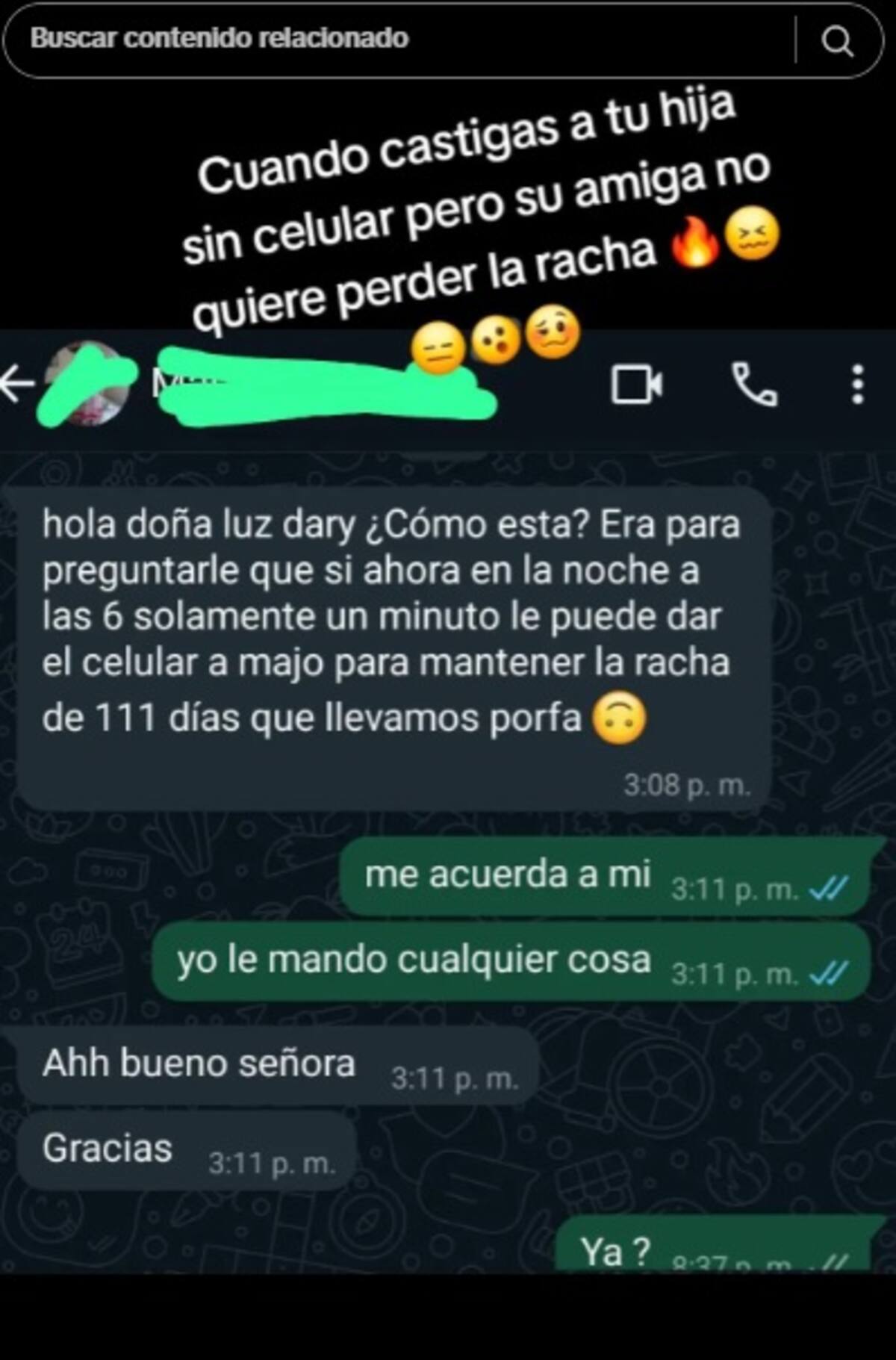 Madre castiga a su hija con el celular; su mejor amiga se lo pide durante un minuto para no perder la racha de TikTok