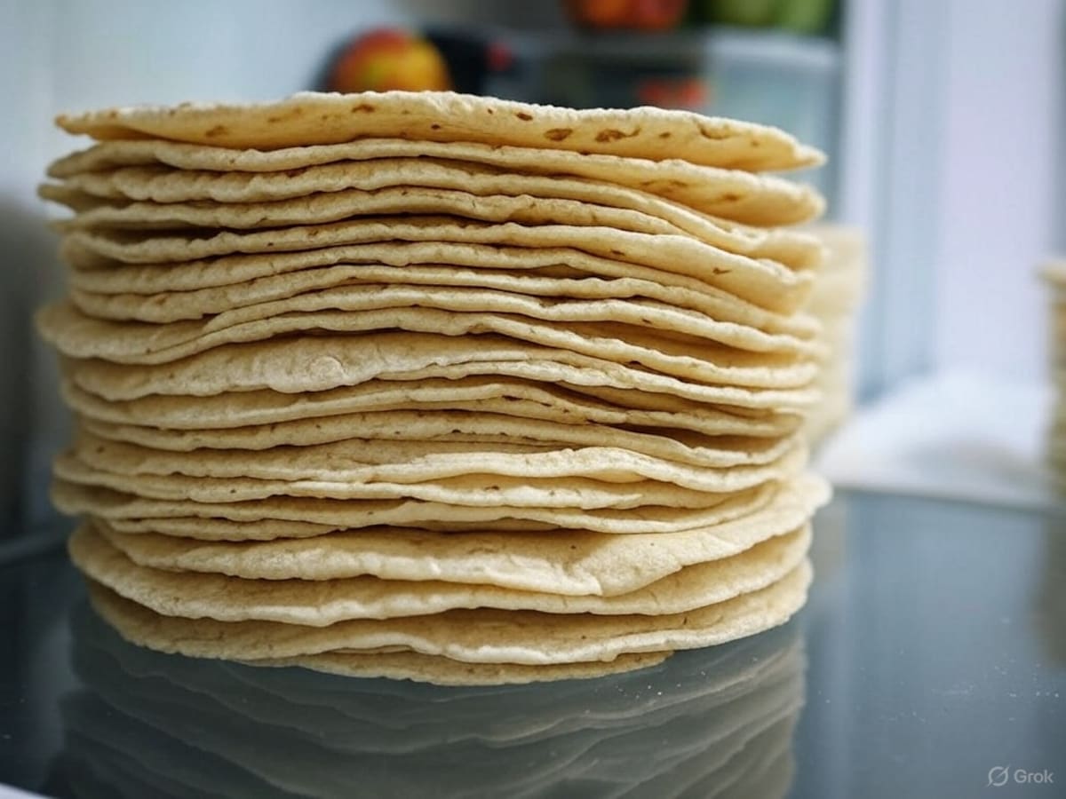 Cuando las tortillas se guardan mal, pueden acumular humedad, pegarse entre sí y llenarse de moho.