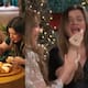 Thalía le enseña a Kelly Clarkson la tradicional rosca de reyes de México; así reaccionó la conductora cuando le salió “el monito”