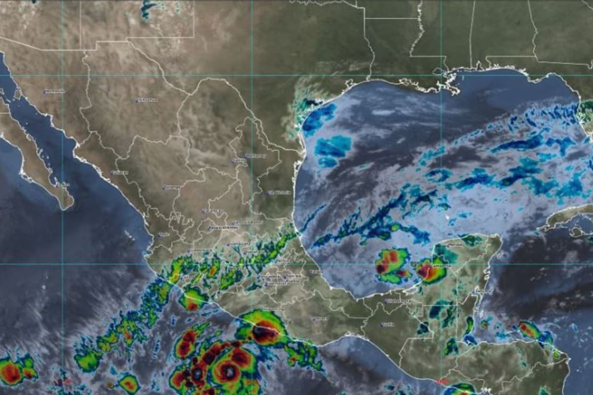 Clima en México: "Rick" continuará intensificándose; ocasionará lluvias en Guerrero y Oaxaca