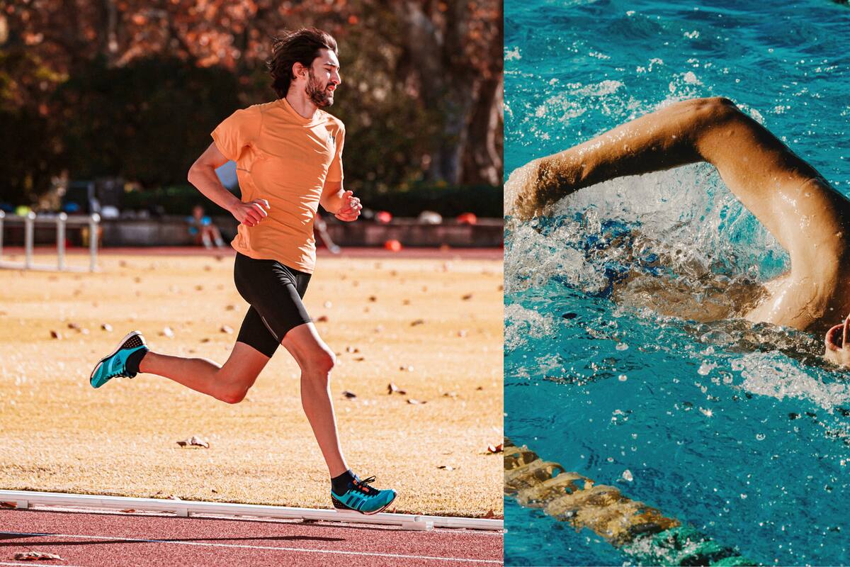 Correr o nadar: ¿cuál es mejor para bajar de peso?