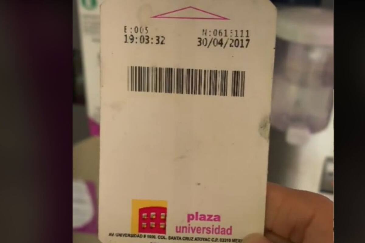 ¡Debe 726 mil pesos!: Mujer no paga boleto de estacionamiento desde 2017