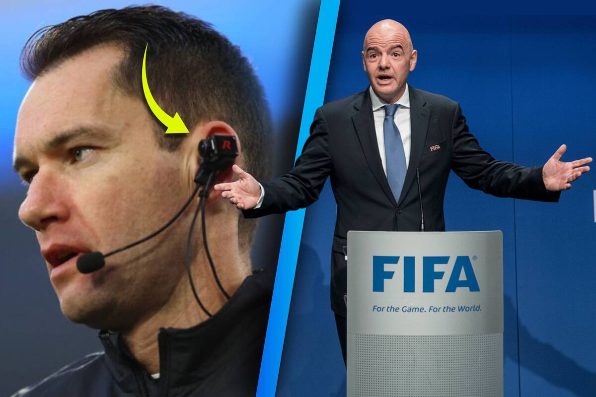 FIFA da luz verde a cámaras en los cuerpos de los árbitros