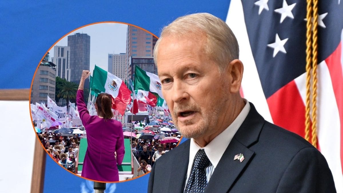 Ronald Johnson, embajador de EEUU, pide al gobierno mexicano sacar la política de la lucha contra los cárteles, pero Sheinbaum le marca límite y le pide respeto a la soberanía