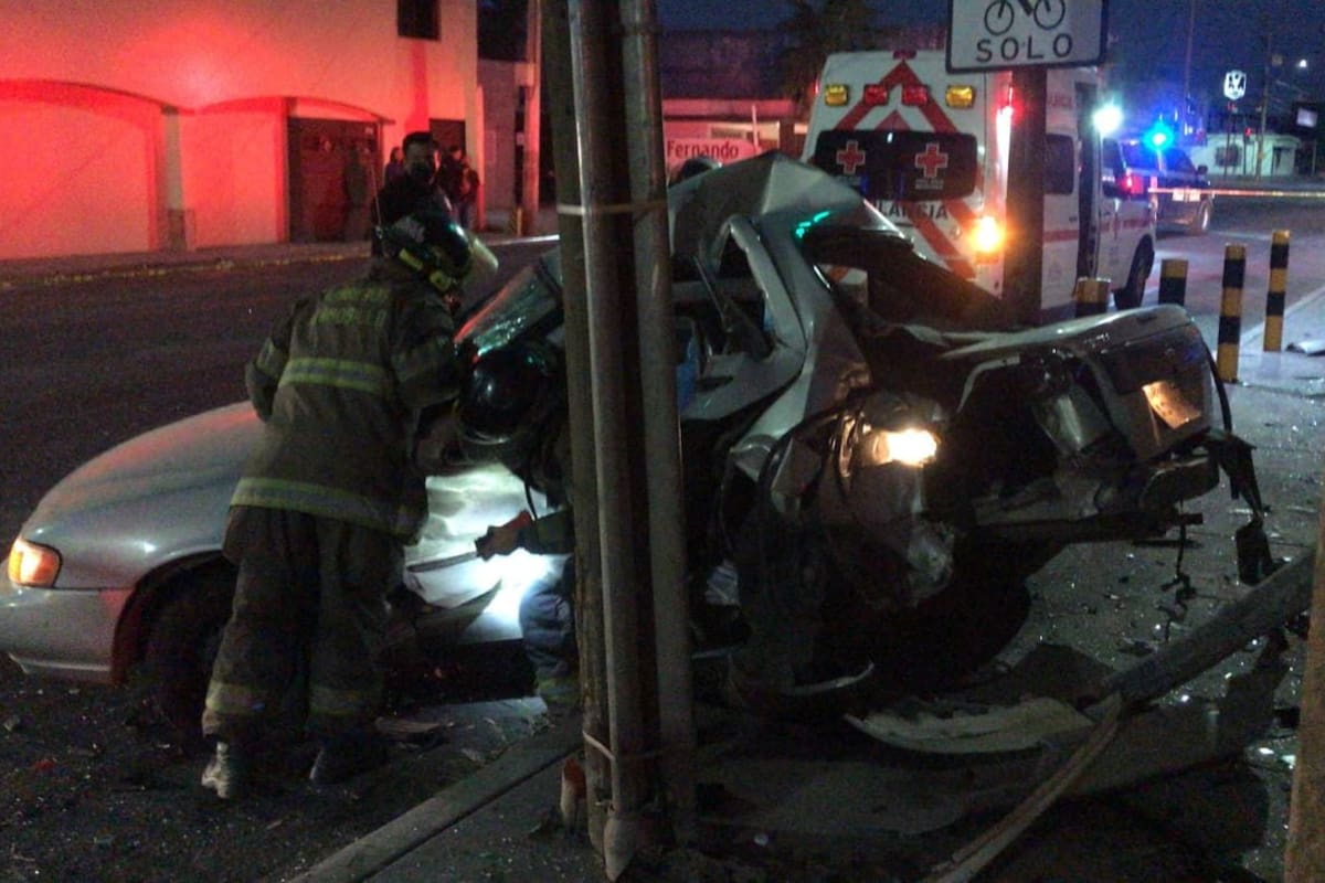 Un hombre murió la mañana de este sábado en accidente entre dos vehículos en la colonia San Benito
