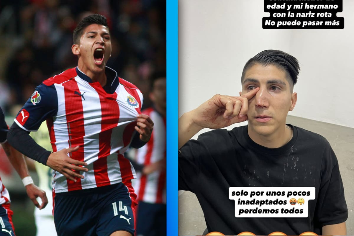 Exjugador de Chivas publica agresión sobre su hermano en el Estadio Akron: “Increíble que será sede mundialista”