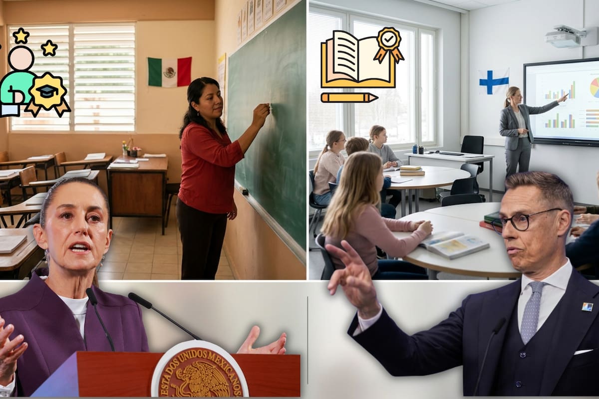 Mientras en México ser maestra de primaria requiere solo una licenciatura y paga menos de 17,000 pesos al mes, en Finlandia la carrera exige maestría universitaria, solo uno de cada diez aspirantes es aceptado y el salario más que triplica al mexicano