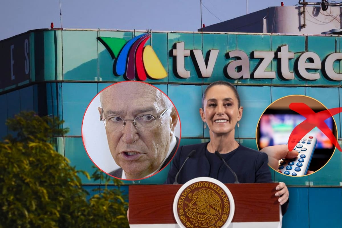 “No importa que TV Azteca hable mal de mí todo el día porque igual casi nadie los ve ya”: Sheinbaum se lanza contra Salinas Pliego por comentarios misóginos a periodistas y lo acusa de querer desviar la atención de deuda de 74 mil millones de pesos al SAT