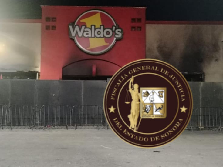 Gerentes y ejecutivos de Waldo’s declaran ante Fiscalía de Sonora por incendio en sucursal de Hermosillo