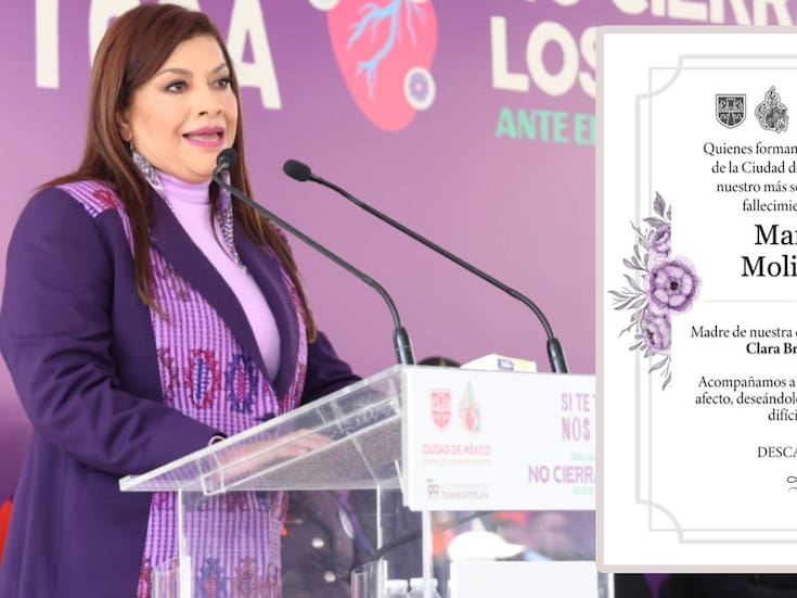 Muere madre de Clara Brugada, jefa de Gobierno de la CDMX, ¿qué le ocurrió?