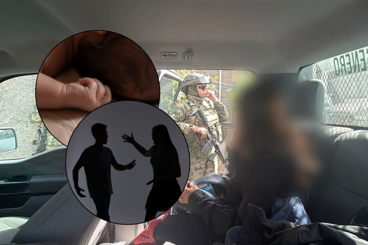 Bebé de un mes es abandonado por sus padres durante una discusión: es resguardado por el DIF en Ecatepec