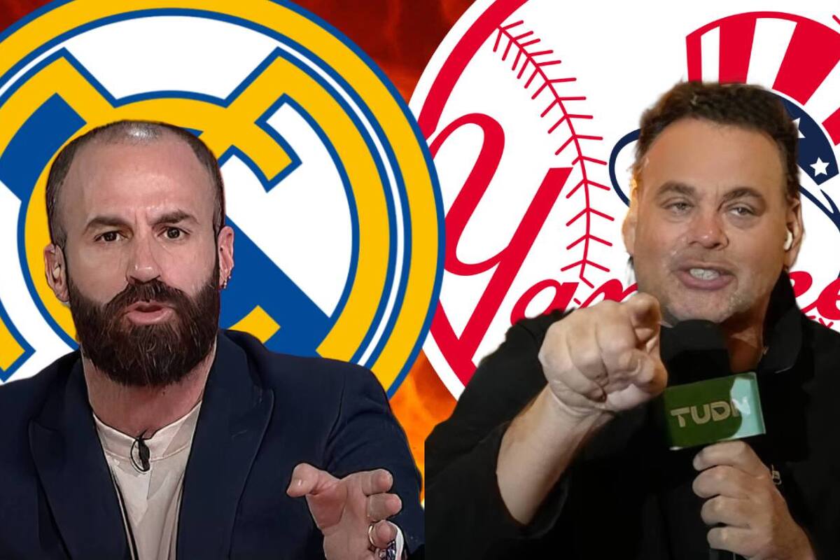 Nueva pelea entre Faitelson y Crosas: ¿Quién es mejor, Yankees o Real Madrid?