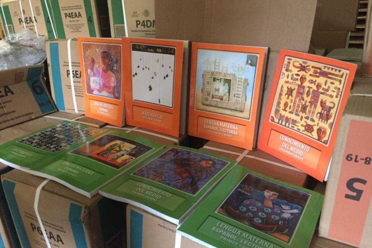 Covid-19: México desinfectará 182 millones de libros de texto gratuitos para su entrega