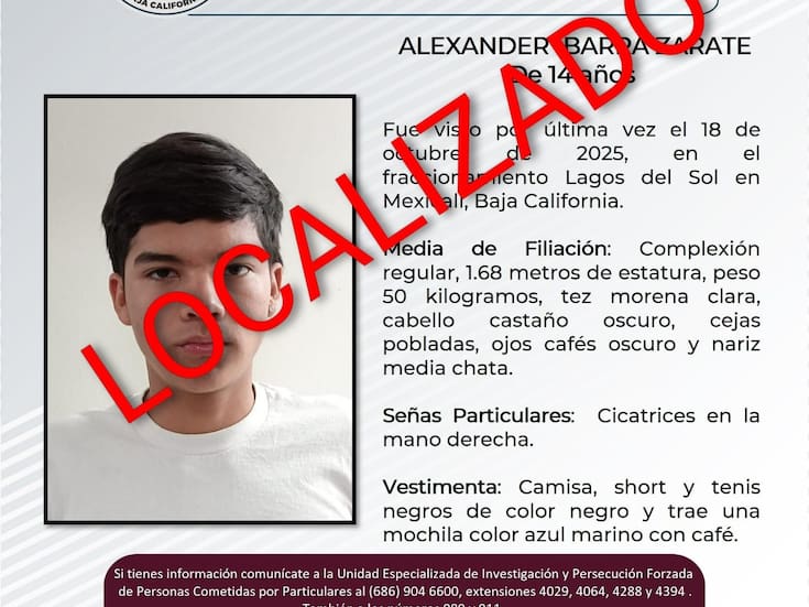Se cancela pesquisa de Alexander Ibarra Zárate
