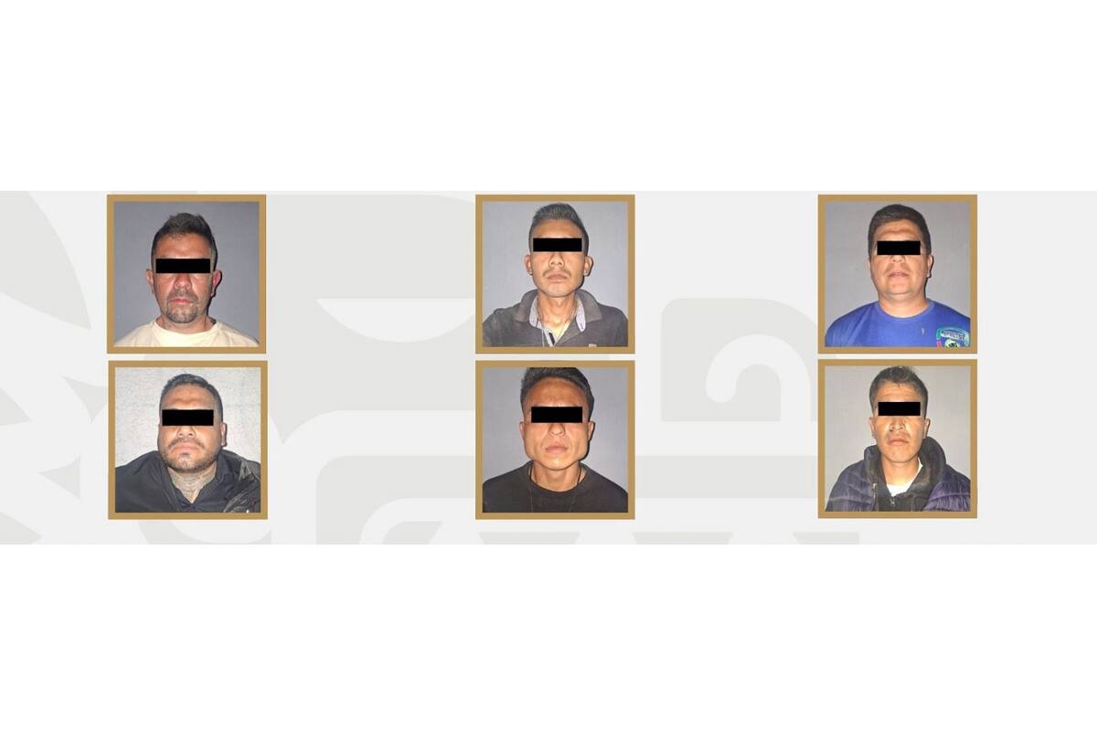 Detiene a siete personas por robo con violencia a casa habitación